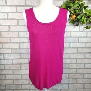 APT. 9 Sleeveless Knitted Sleeveless Tank Top Size L